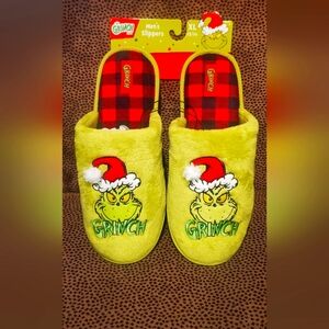 COPY - Comfy Grinch Slippers for Men Sz 13-14